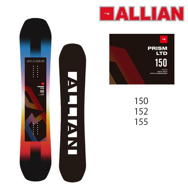21-22 ALLIAN PRISM INVISIBLE / 150 - スノーボード