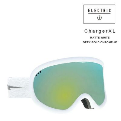 予約 ゴーグル エレクトリック ELECTRIC CHARGER XL MATTE WHITE 23-24