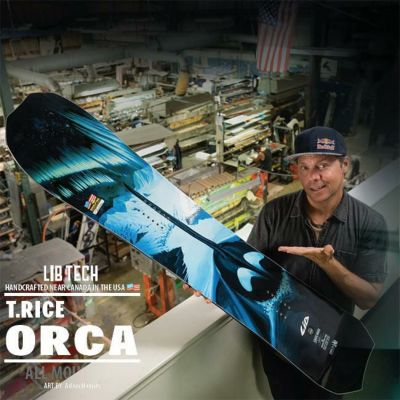 リブテック スノーボード LIBTECH T.RICE ORCA 23-24 トラビス・ライス