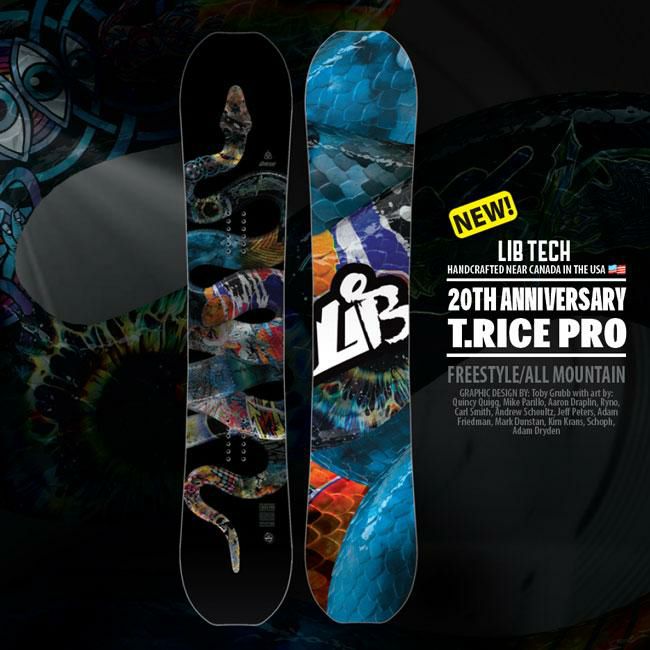 25-26 リブテック スノーボード LIBTECH T.RICE PROトラビス
