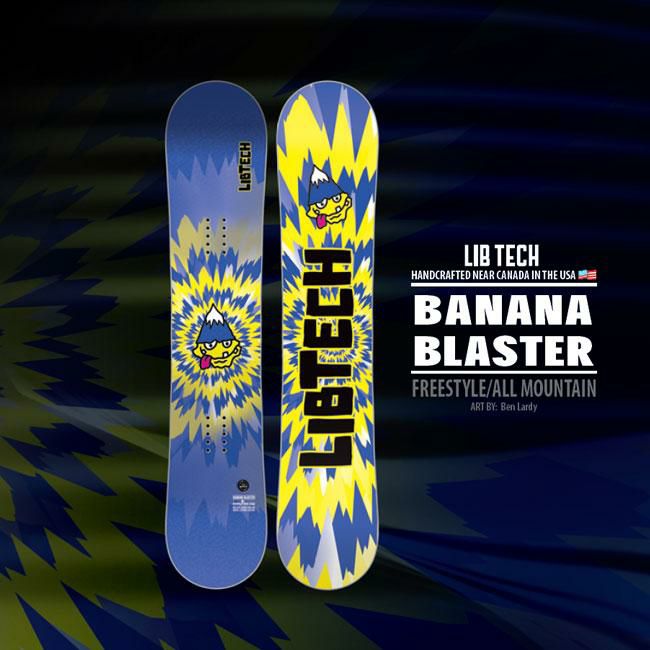 予約 25-26 子供用 リブテック スノーボード LIBTECH BANANA BLASTER 