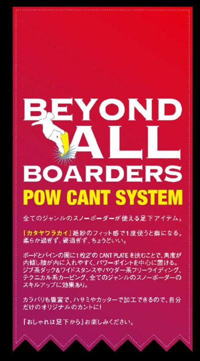 ドラグダケ　パウカント(別売りビス込み)セット売り パウカント システム ビス＆ワッシャーセット POWCANT SYSTEM