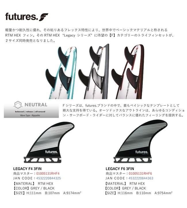 フューチャーフィン LEGACY NAUTRAL たもてる Mサイズ