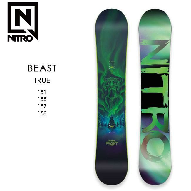 21-22 NITRO BEAST 155 【特価】 - スノーボード
