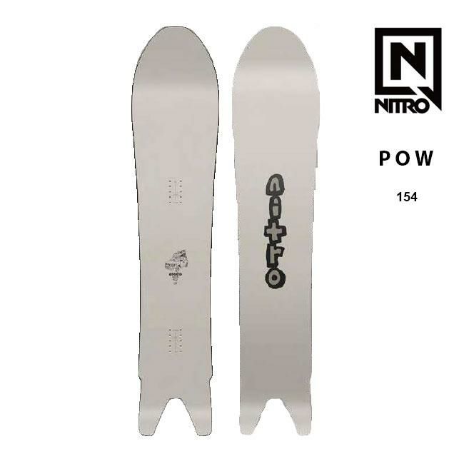NITRO ナイトロ スノーボード 板 QUIVER POW 154 パウダー - ボード
