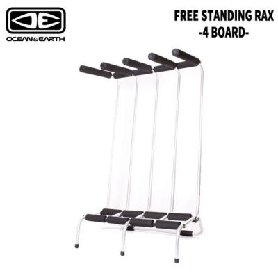 O&E TIMBER FREE STANDING RAX - 4 BOARD オーシャン＆アース