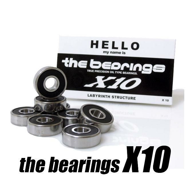 xAO THE BEARINGS X10 UExAO/XP[g{[h/skateboard/deck/fbL