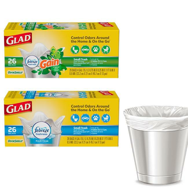 アメリカ製 香り付き ゴミ袋 GLAD グラッド 4ガロン 15L フレグランストラッシュバック gain/febreze ごみ袋 | GOLGODA