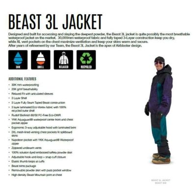 Beast 3L Jacket | AIRBLASTER | エアブラスタージャパン公式サイト