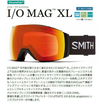 スミスSMITH I/O MAG XL Photochromic レンズ１枚付