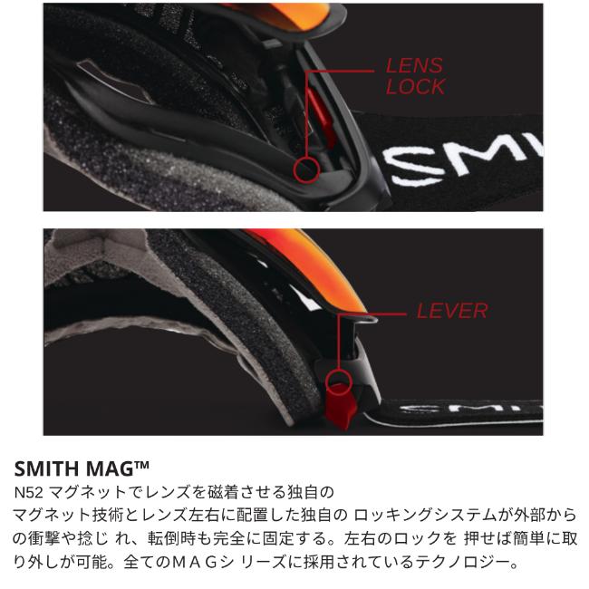 SMITH スミスゴーグル 4D MAG ジャパンフィット（国内正規品 