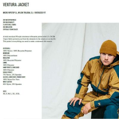 予約 エルワン ジャケット L1 VENTURA JACKET 23-24 ベンチュラ