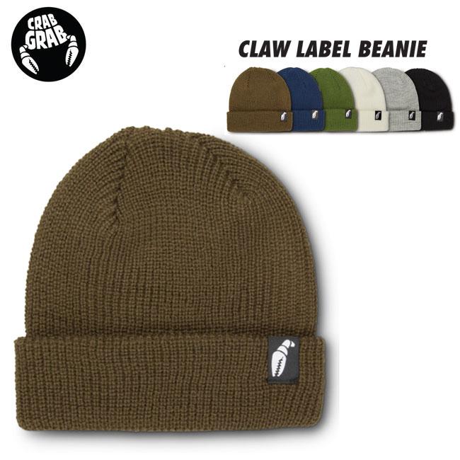ビーニー CRAB GRAB CLAW LABEL BEANIE クラブグラブ 秋冬 | GOLGODA