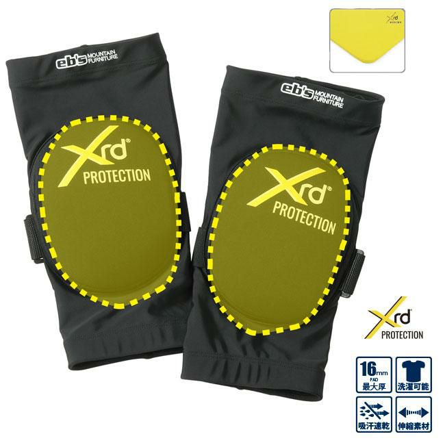 e'bs Xrdプロテクター サイズM 新品未使用 エビス eb's ニーパッドXRD KNEE PAD XRD 膝用プロテクター XRD搭載