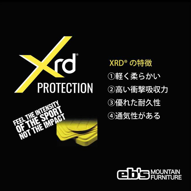 エビス eb's ニーパッドXRD KNEE PAD XRD 膝用プロテクター XRD搭載