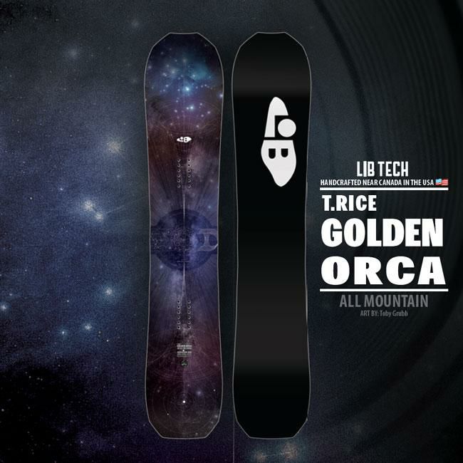 LIBTECH リブテック Golden Orca 153 ビンディングセット Lib Tech Golden Orca Snowboard | Lib Tech 2025-2026