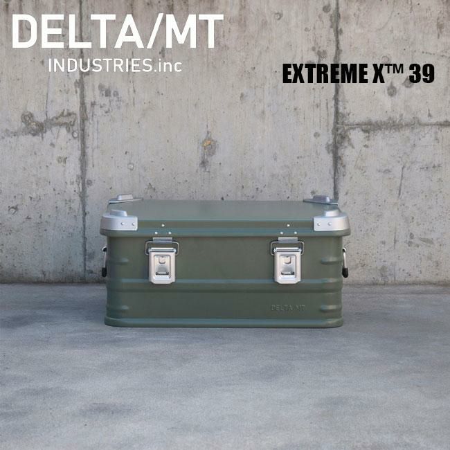 新品 DELTA / MT SB-E39 アルミコンテナ キャンプ アウトドア アルミ コンテナボックス DELTA / MT Extreme X 39 アルミニウム