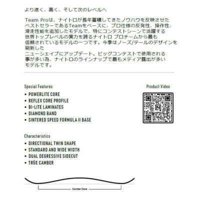 ナイトロ スノーボード NITRO SNOWBOARD TEAM PRO 24-25 チーム ナイトロ スノーボード NITRO SNOWBOARD TEAM PRO 24-25 チーム