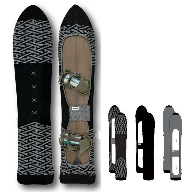 パウダーボード用ボードケース ORAN'GE オレンジ Knit cover Long nose