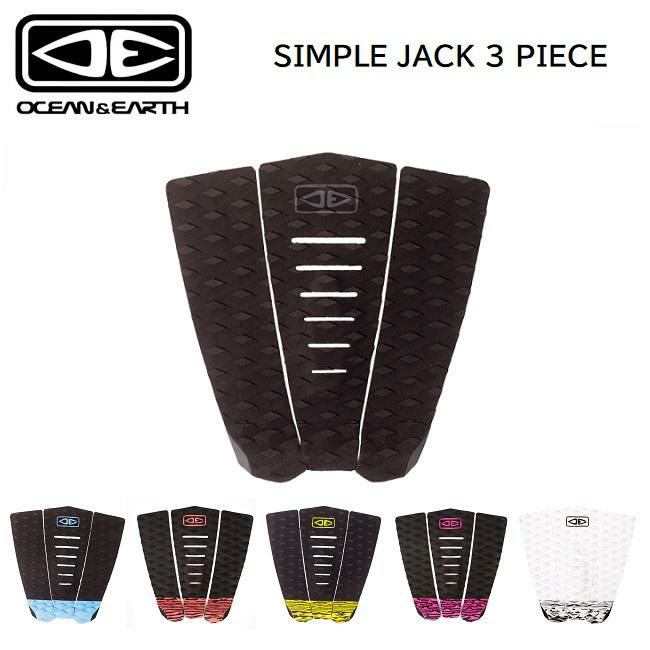 デッキパッド OCEAN&EARTH SIMPLE JACK 3 PIECE TAIL PAD | GOLGODA