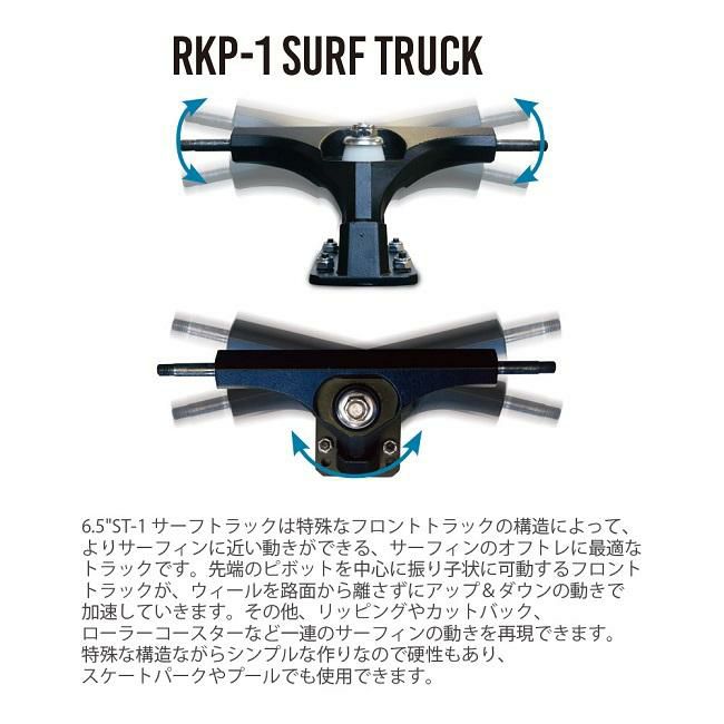 サーフスケート OBFIVE オービーファイブ BLACKER SURF SKATE 31inch