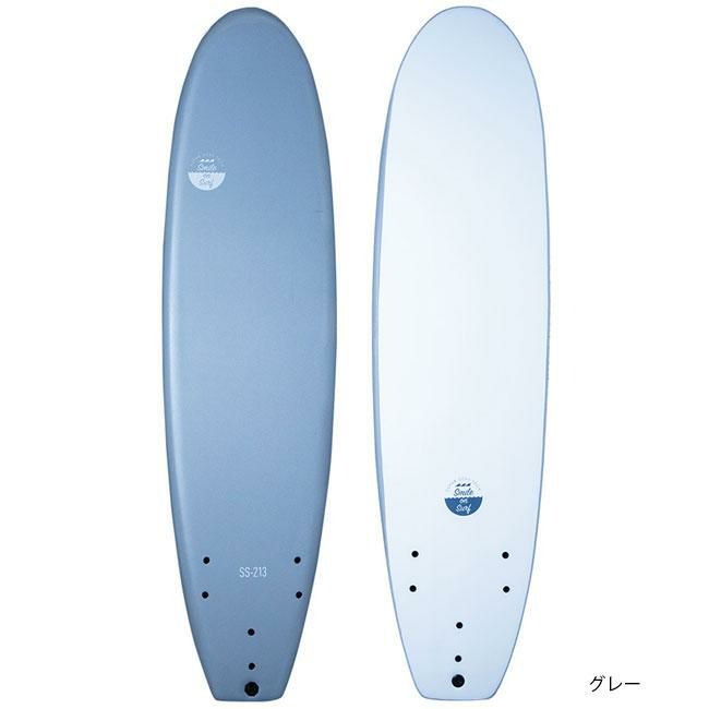 新品　未使用品　SMILE ON SURF　SS-213 ファンボード ブルー ソフトボード SMILE ON SURF子供用 213cm スマイルオンサーフ