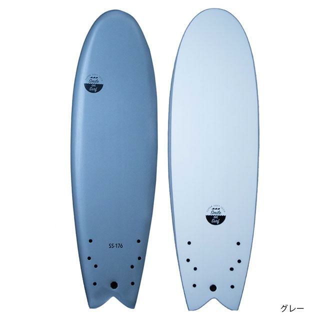 Smile on Surf  SS-182 スマイルオンサーフ　サーフボード Amazon | スマイルオンサーフ 176 Smile On Surf クワッドフィン