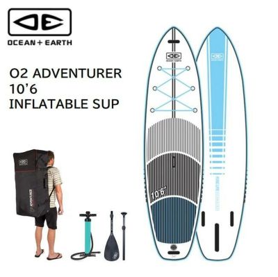 OCEAN&EARTH 02 ADVENTURER INFLATABLE SUP 10'6 | GOLGODA