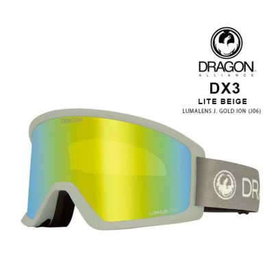 ドラゴン ゴーグル DRAGON DX3 LITE BIEGE / LL J.GOLD ION (J06) 23
