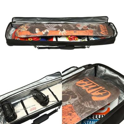 エビス eb's DOUBLE WHEEL ボードキャリーバッグ スノーボード 2枚収納