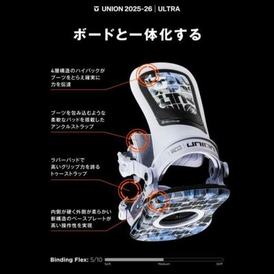 予約 25-26 ユニオン ビンディング UNION BINDING ULTRA [MEN