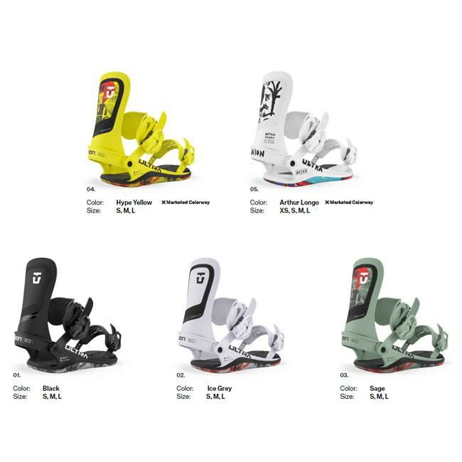 Union Ultra ビンディング BONE WHITE Union Ultra Snowboard Bindings