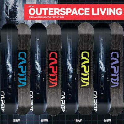 予約 キャピタ スノーボード CAPITA OUTERSPACE LIVING 23-24 アウター