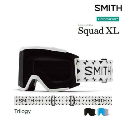 ゴーグル スミス SMITH SQUAD XL / TRILOGY 23-24 JAPAN FIT アジアン 