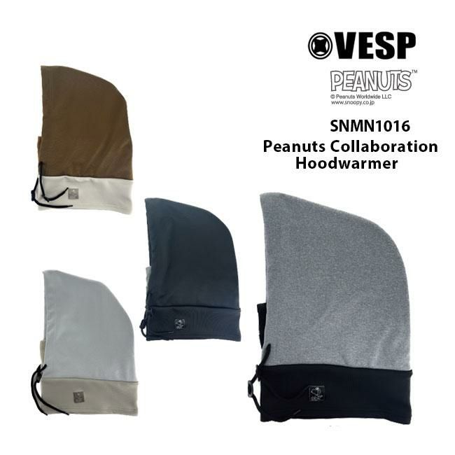 ベスプ VESP PEANUTS COLLABORATION HOODWARMER SNMN1016 23-24