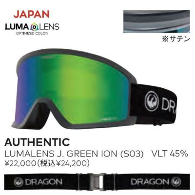 予約 DRAGON ゴーグル DRAGON DX3L WHITE / LL PINK ION (S03) 25-26