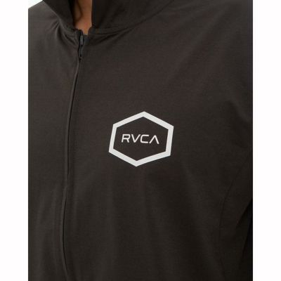 フード ラッシュガード RVCA ルーカ VENT LS SURF HOODIE 長袖 ZIP