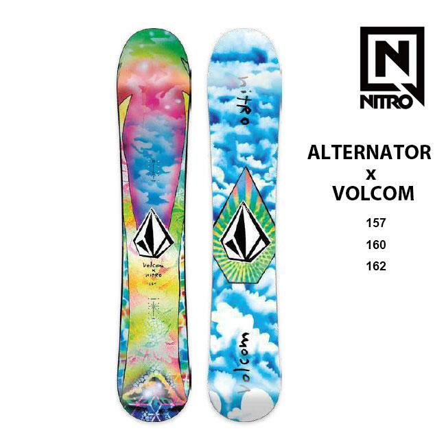 ナイトロ スノーボード NITRO SNOWBOARD ALTERNATOR x VOLCOM 23-24