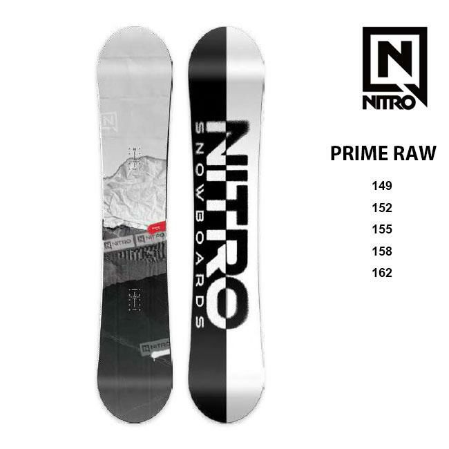 ナイトロ スノーボード NITRO SNOWBOARD PRIME RAW 23-24 初心者 初級