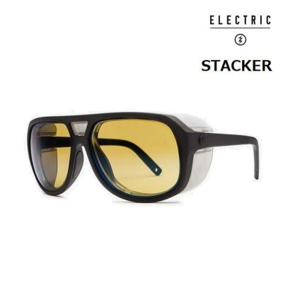 エレクトリック 偏光サングラス ELECTRIC Stacker / MATTE BLACK HT YELLOW POLAR PRO | GOLGODA