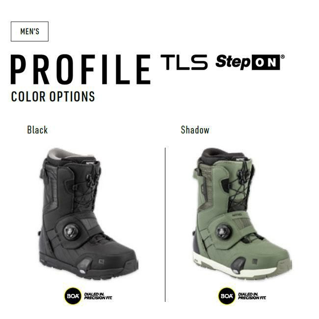 予約 ナイトロ ブーツ NITRO PROFILE TLS STEP-ON 25-26 メンズ