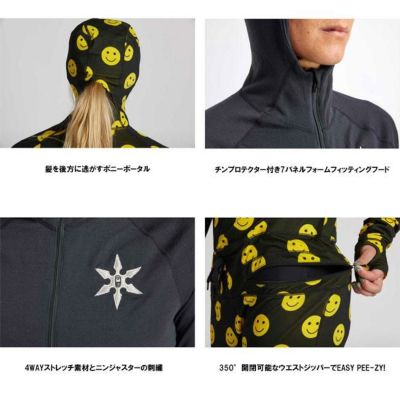 エアブラスター AIRBLASTER WOMEN'S Classic Ninja Suit 22-23