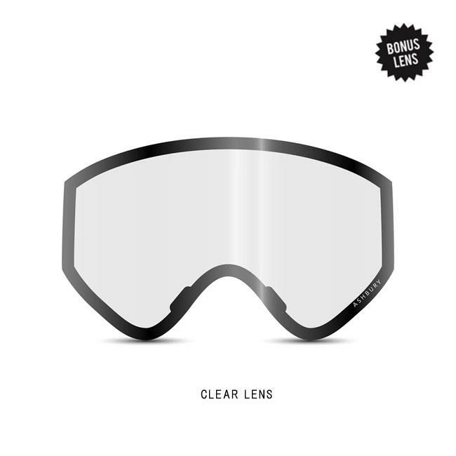 スノーボードゴーグル アシュベリー ASHBURY A12 BLACK TRAIANGLE 25
