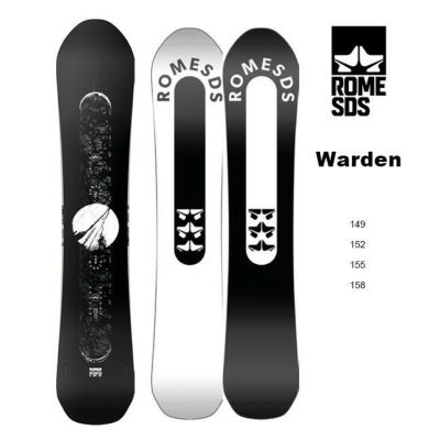 予約 スノーボード ローム ROME SDS WARDEN 23-24 ワーデン