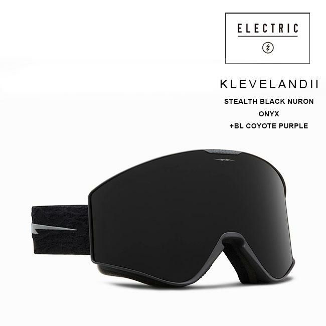 ゴーグル エレクトリック ELECTRIC KLEVELAND II / STEALTH BLACK