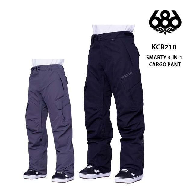 686 ウェア SMARTY 3-IN-1 CARGO PANTS - スノーボード