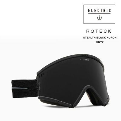 ゴーグル エレクトリック ELECTRIC ROTECK / STEALTH BLACK NURON 23