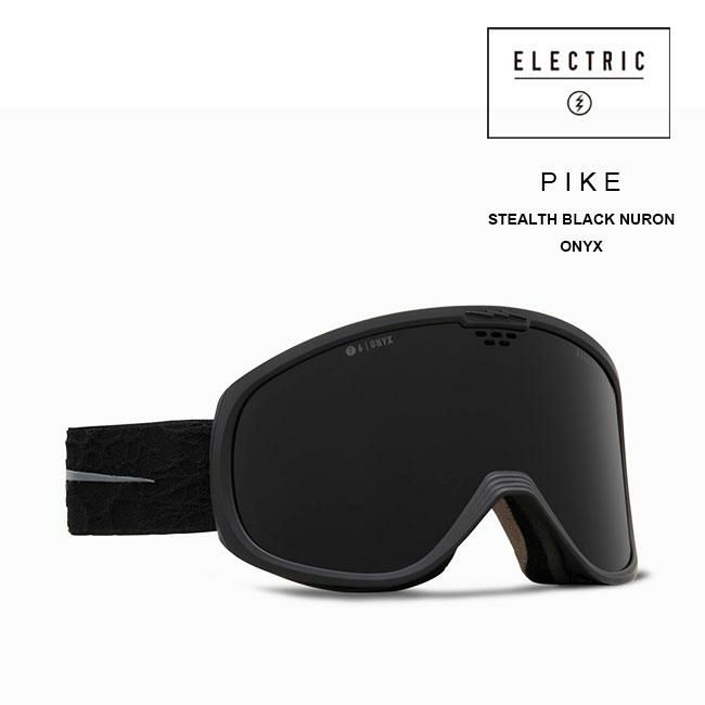 予約 ゴーグル エレクトリック ELECTRIC PIKE / STEALTH BLACK NURON