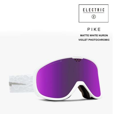 ELECTRIC PIKE WHITE NURON MOSS BLUE ゴーグルヘルメット対応