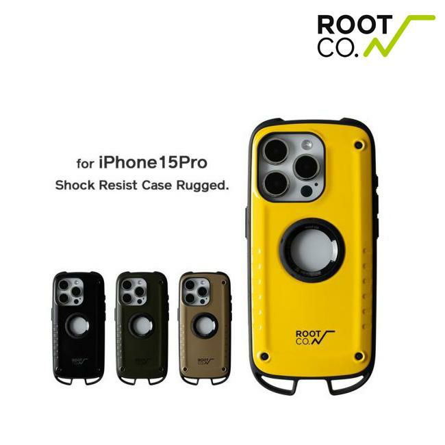 iPhone15Pro 専用ケース ROOT CO. ルート コー GRAVITY Shock Resist